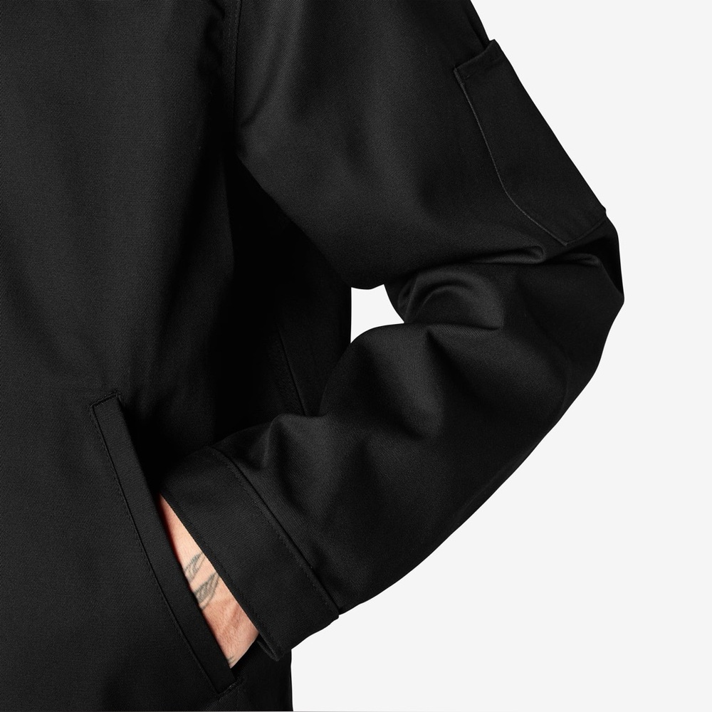 Dickies Unlined Eisenhower "Gas Chore" Jacket Black Size Large NEW - Picture 10 of 14